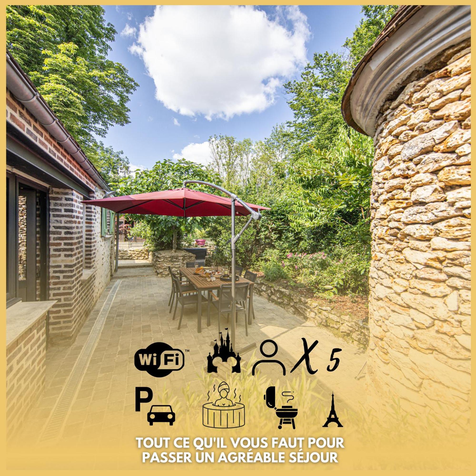 Le Ru De Biche - 20Min Disney - Spa Du 01 05 Au 01 11 - Paisible Guerard Экстерьер фото